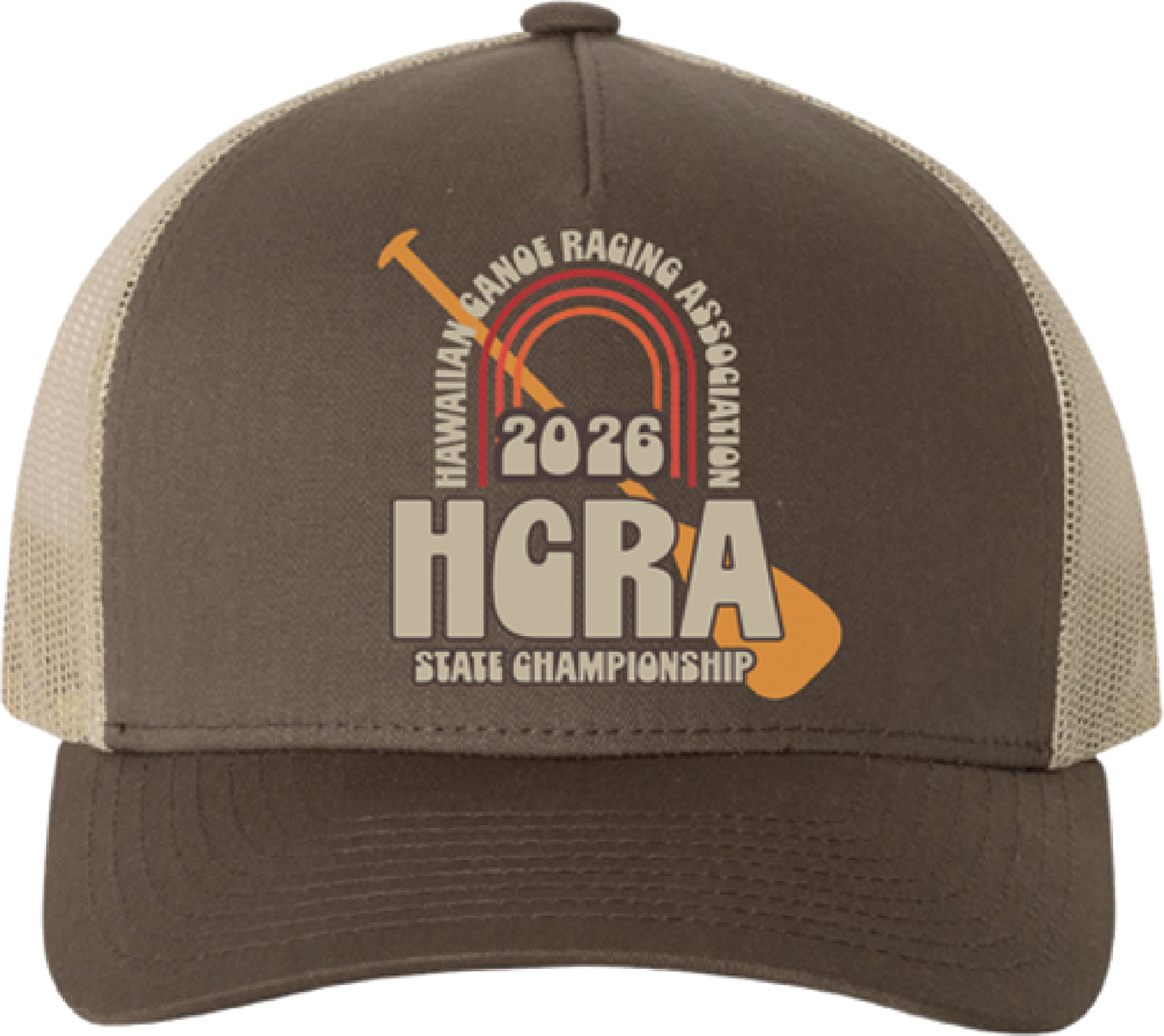 #12 Cap: Trucker Brown Retro