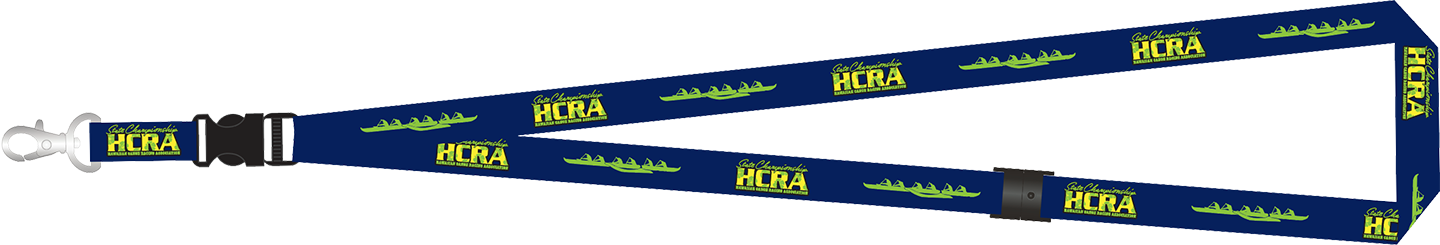 #20 Lanyard: Blue and green, side breakaway