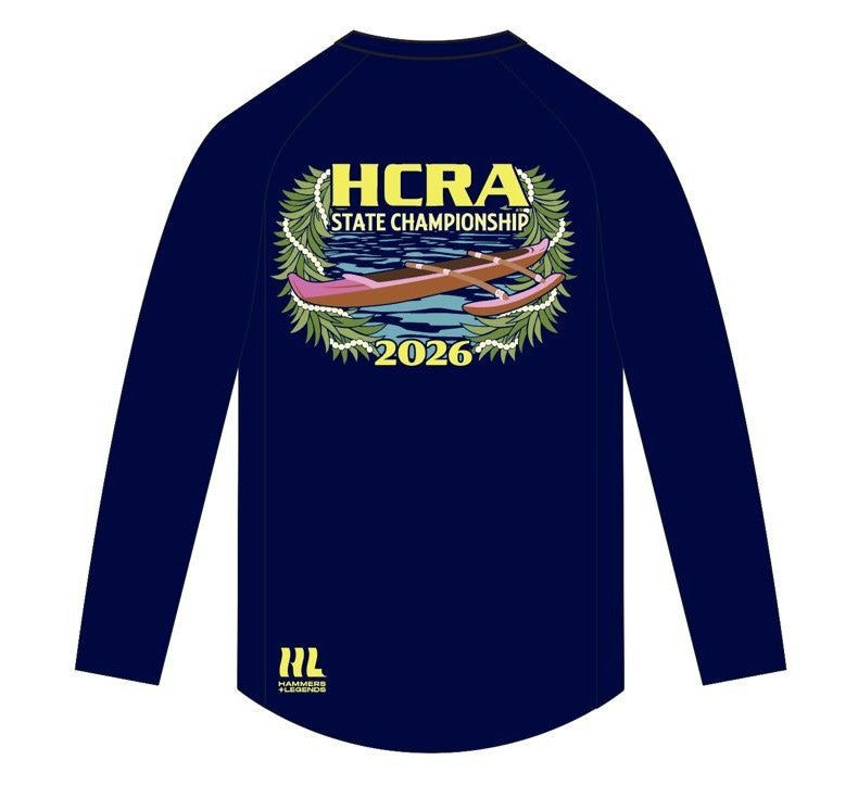 #8 Hammers+Legends Long Sleeve Titan Shirt Navy Unisex