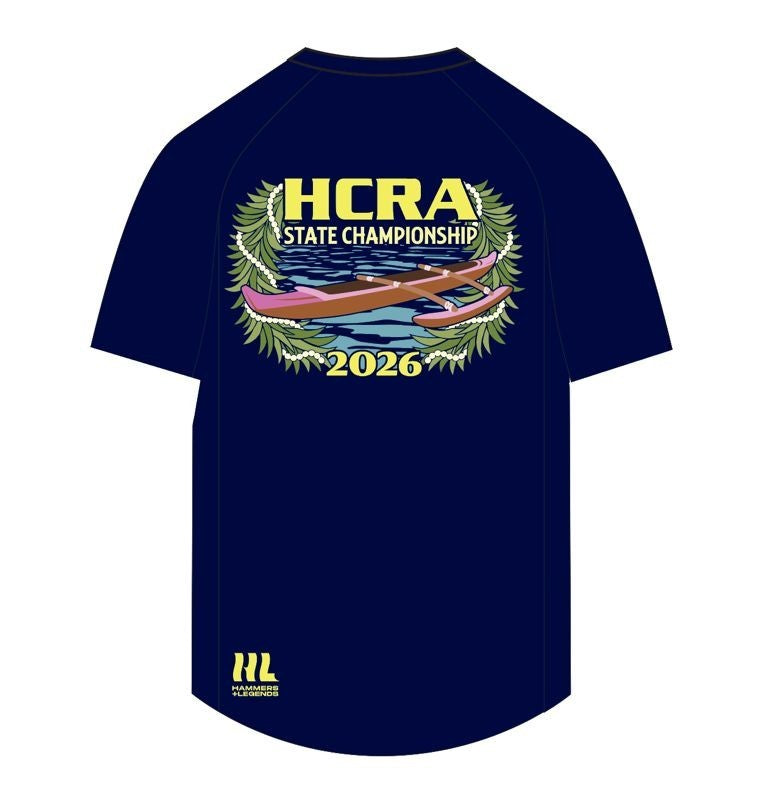 #7 Hammers+Legends Short Sleeve Titan Shirt Navy Unisex