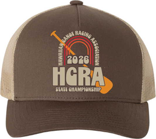#12 Cap: Trucker Brown Retro