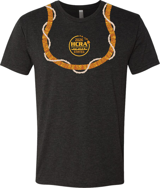 #3 - 2026 Black Lei Shirt Tri-Blend Unisex